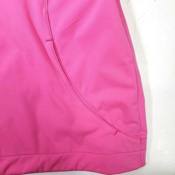 EP New York Golf Vest Pink Full Zip Rosa Collar Detail Barbiecore New $96 Small - Picture 5 of 11
